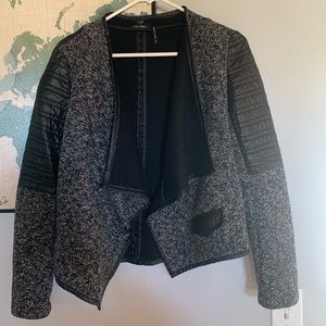 Faux leather jacket